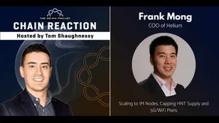 Helium’s Frank Mong: Scaling to 1M Nodes, Capping HNT Supply and 5G/WiFi Plans ?
