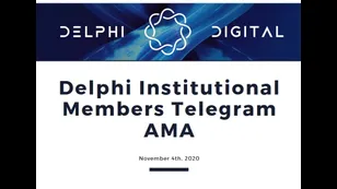 Institutional Chat AMA - Nov 4 2020