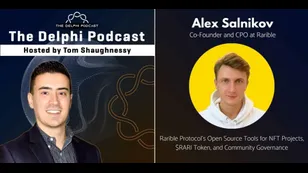 Alex Salnikov: Rarible Protocol’s Open Source Tools for NFT Projects, $RARI Token, and Community Governance