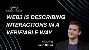 Web3 Is Describing Interactions In a Verifiable Way: Juan Benet, Co-creator of Filecoin and IPFS