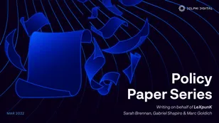 Policy Paper Series (Part 1): Reframing How We Look at a Crypto Legislative Solution