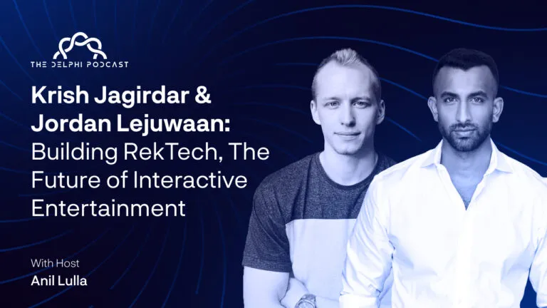 Krish Jagirdar & Jordan Lejuwaan: Building RekTech, The Future of Interactive Entertainment