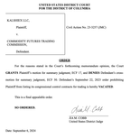 Kalshi wins its case (pending appeal) against the CFTC to list election markets